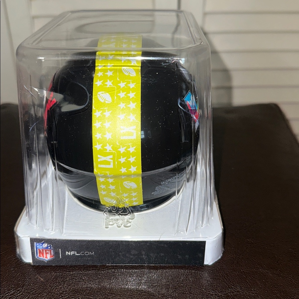 Riddell Super Bowl LX(60) Speed Mini Helmet…🏈 - Picture 4 of 5